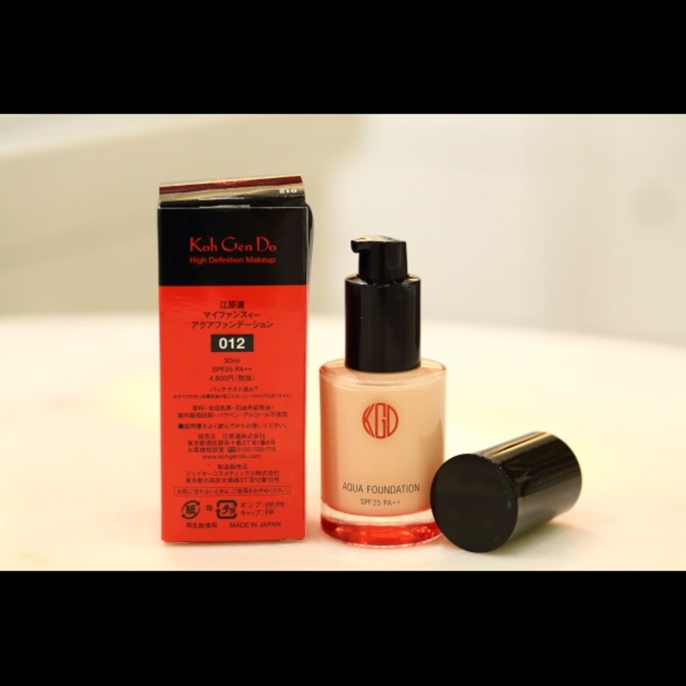 Koh Gen Do aqua foundation 012